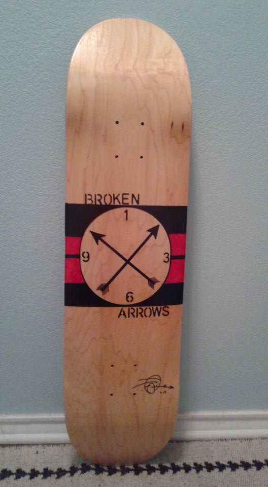 Skate art, Broken Arrows